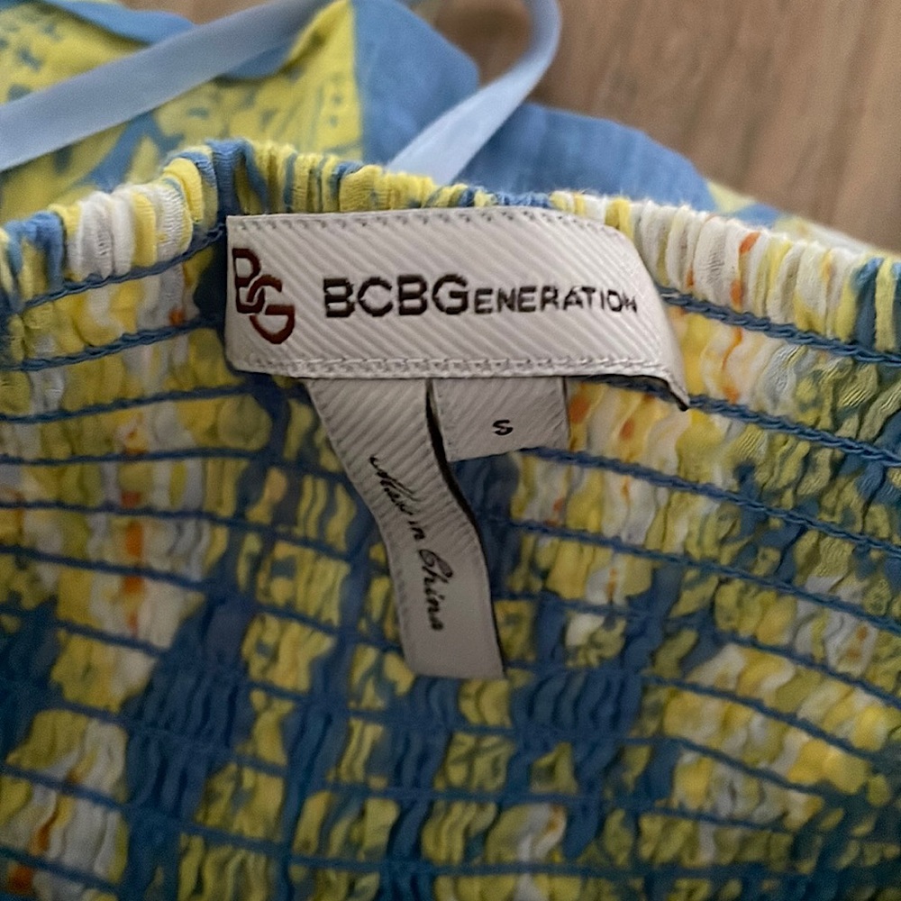 Size small BCBG generation dress, strapless